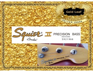 Squier 11 Precision Bass Guitar Decal 152g